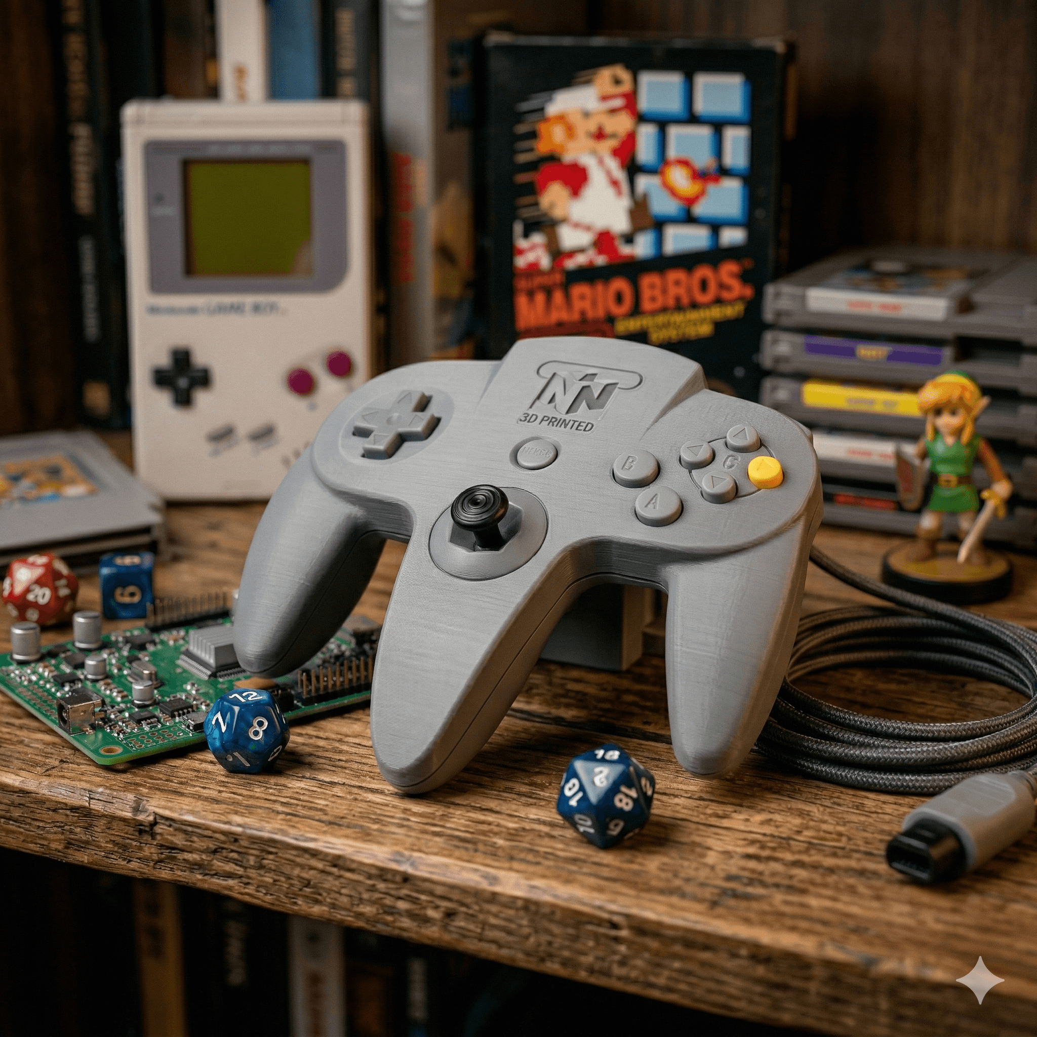 Mando retro 3D printed
