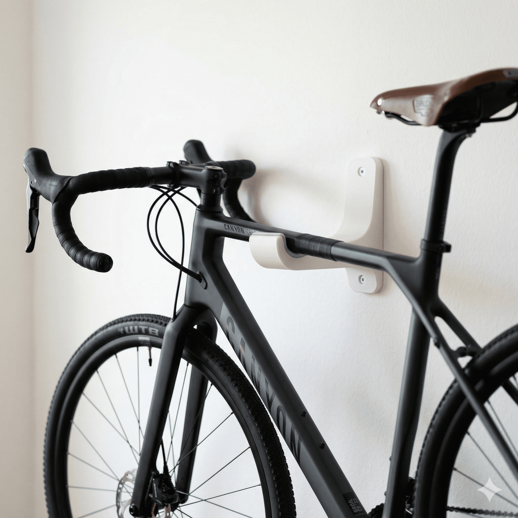 Soporte bici pared impreso en 3D