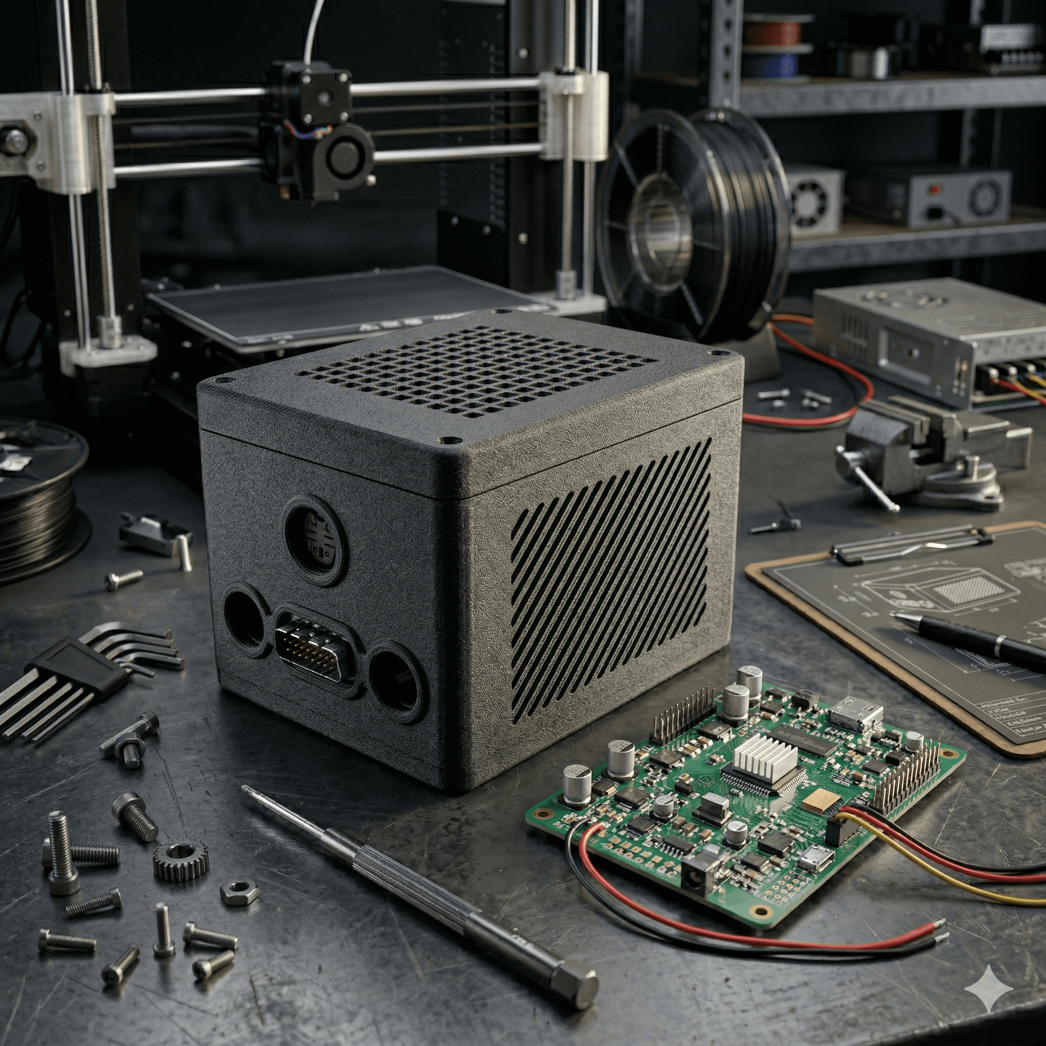 Carcasa electrónica